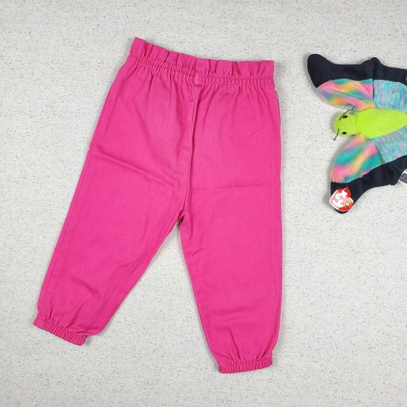 Vintage Toddletime Pink Paperbag Pants 18 months - Picture 6 of 9
